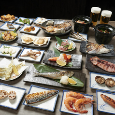 炉端焼きと土鍋ご飯 火璃のコース写真