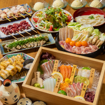 旬の食材を使ったお料理をおなか一杯お楽しみください★季節の鮮魚や逸品など多彩なメニューが豊富♪