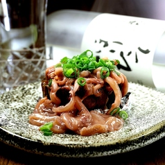 【当店名物】イカの塩辛プレート焼き