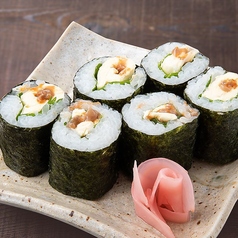 マグロ酒盗クリームチーズ細巻