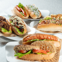 「一口で、止まらない。」特製ホットドックの写真