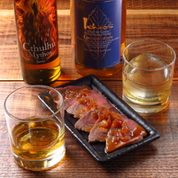 おいしいお酒とマスターやキャストとの会話を楽しむお店