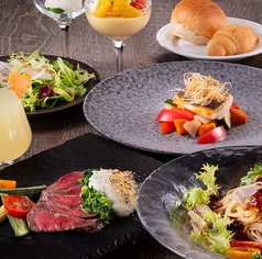 瀬戸内バル LA TERRAZZA ラ テラッツァ マイステイズ松山のコース写真