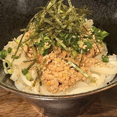 納豆うどん