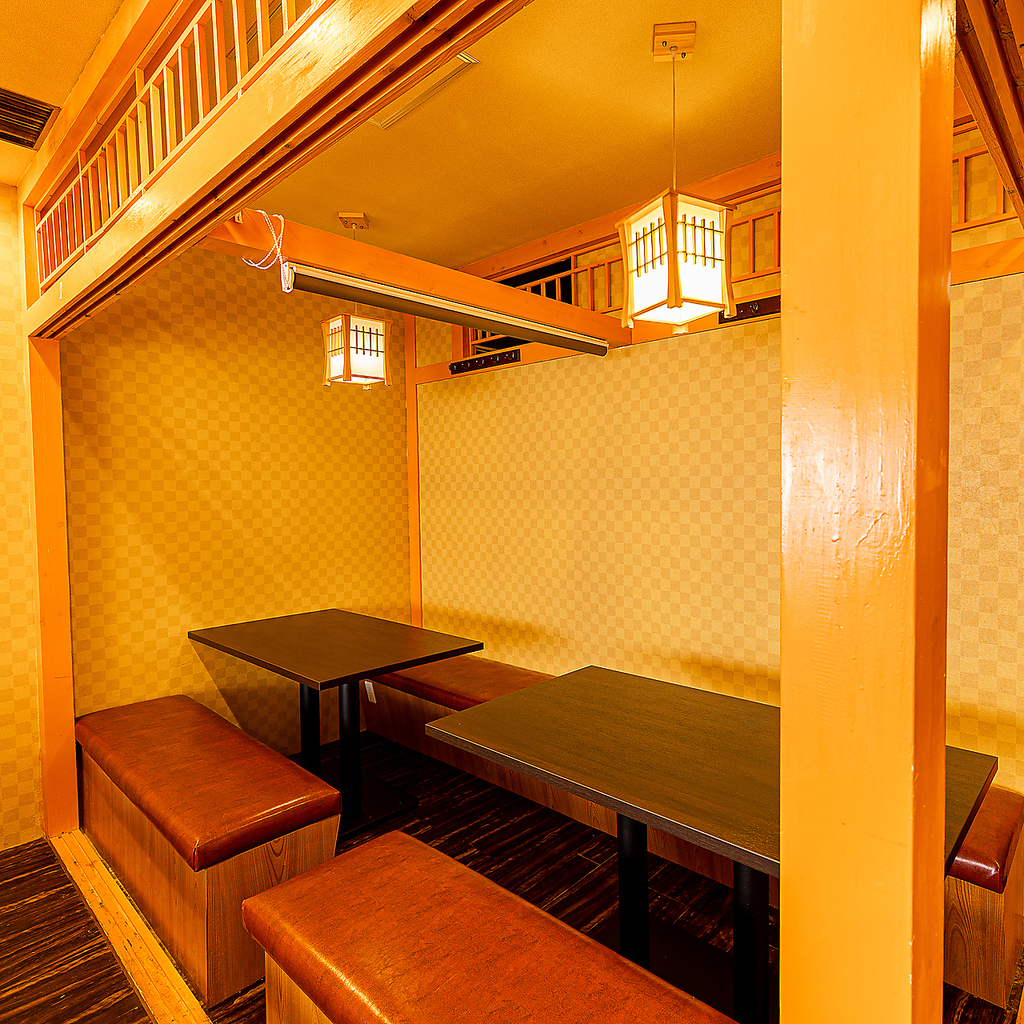 広々した店内は大人数様もOK！