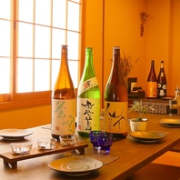 三宮でもトップクラスの品揃えの自慢の日本酒