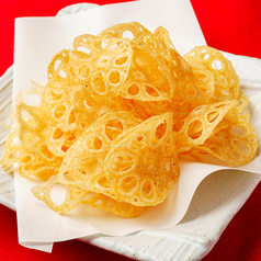 レンコンチップス