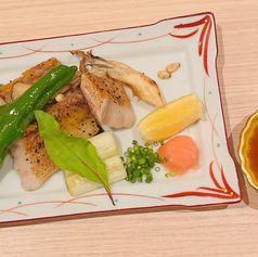 恵庭米豚岩塩焼き