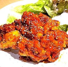 【韓国グルメ】　ヤンニョム唐揚げ