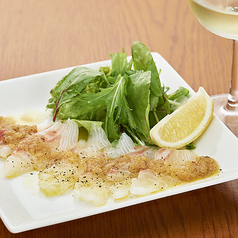 本日の鮮魚のカルパッチョ