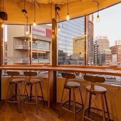 デートや記念日にもおすすめ◎お洒落なカウンター席が充実！