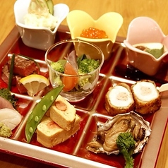 旬彩料理　セゾンのコース写真