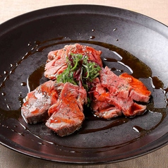 ローストビーフ 有馬山椒のソース