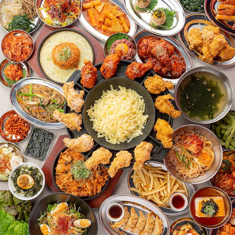 ネオン空間 韓国料理×チーズ ソルチカ 梅田店(東通り/韓国料理