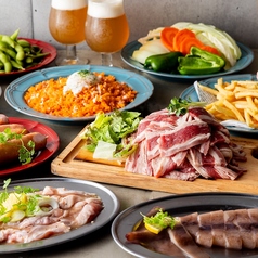 吉祥寺 井の頭テラス HONOO ホノオのコース写真