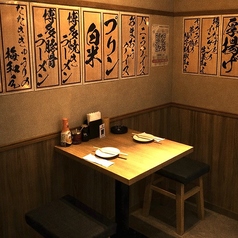 ２名席もご用意しております！ご友人とのお食事にも◎