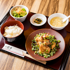 蘭亭の名物中華が手軽に味わえるランチセットが充実☆