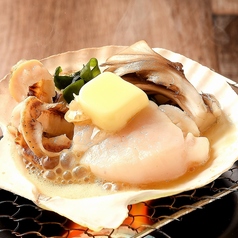 活帆立バター醤油焼き