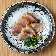 鶏刺し 昆布〆