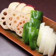 季節の焼き野菜