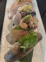 毎日入荷！鮮魚のお寿司が自慢です