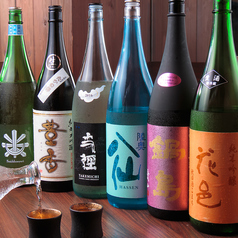 自慢の日本酒取り揃えてます!