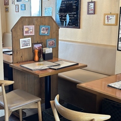 1-2名様掛けのお席