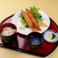 料理メニュー写真&nbsp;エビフライセット