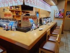カウンター全８席ございます