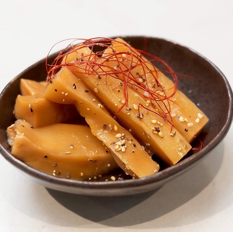 厚切りメンマ