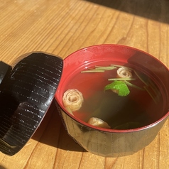 一番出汁のお吸い物