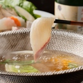 料理メニュー写真&nbsp;長崎鮮魚の魚しゃぶしゃぶ