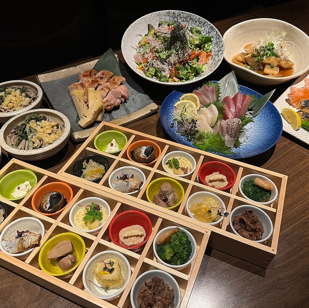 飲み放題付きコース充実5,000円～7,000円(税込)まで幅広くご用意♪ご予算ご相談下さい♪完全個室有り