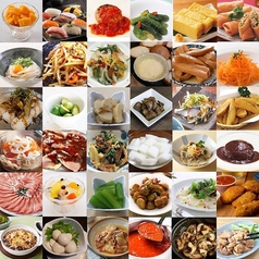 創作料理やチーズフォンデュや創作寿司も食べ放題の写真