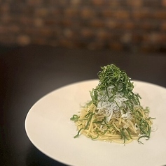 しらすと大葉のペペロンチーノ