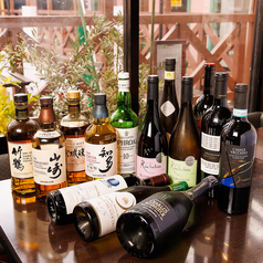 アルコール・ノンアルコール共に豊富なドリンクご用意