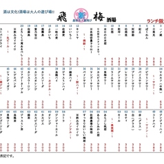 なごみだいにんぐ飛梅 クリスロード店のおすすめドリンク1
