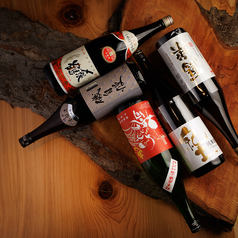 厳選された日本酒を各種取り揃えております。