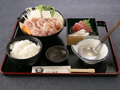 《名物！鶏ソップ》肉ちゃんこ鍋定食 