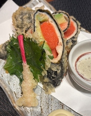ささ身と明太子の磯辺揚げ