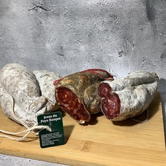 フランス産バスク(キントア)豚のサラミ　25g