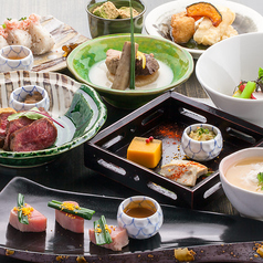 四季の恵みを感じる、和の創作料理を心ゆくまで。