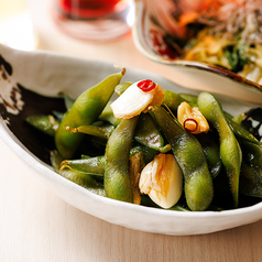 にんにく香る漬け枝豆