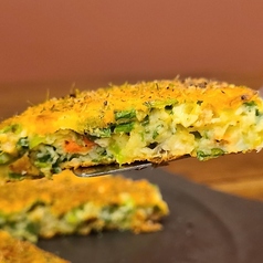 ネギのお好み焼