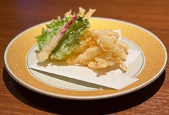 富山漁港直送　白海老の天麩羅