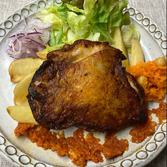 鶏のアンダルシア風グリル