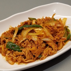 豚肉辛炒め〈辛さ3〉