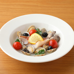 【FISH】白身魚のアクアパッツァ