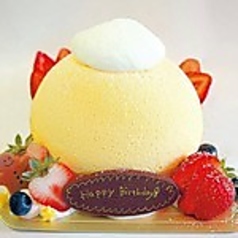 まーるいチーズスフレ