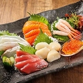 料理メニュー写真&nbsp;鮮魚の五点盛り合わせ